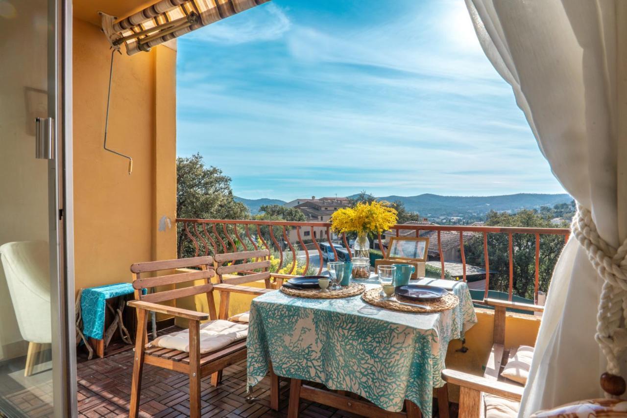 L'Odyssee Provencale, Un Duplex De Charme De 2 Chambres Au Pied Du Village Medieval De Bormes-Les-Mimosas, Offrant Des Prestations Haut De Gamme Et Une Superbe Vue Sur Le Massif Des Maures Exterior foto